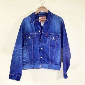 LEVI STRAUSS Red Tab Relaxed Trucker Denim Jacket
